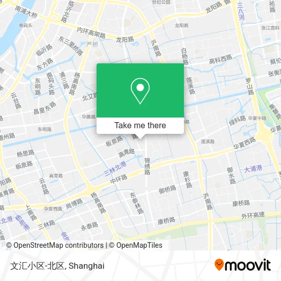 文汇小区-北区 map