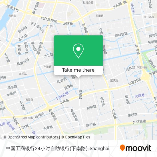 中国工商银行24小时自助银行(下南路) map
