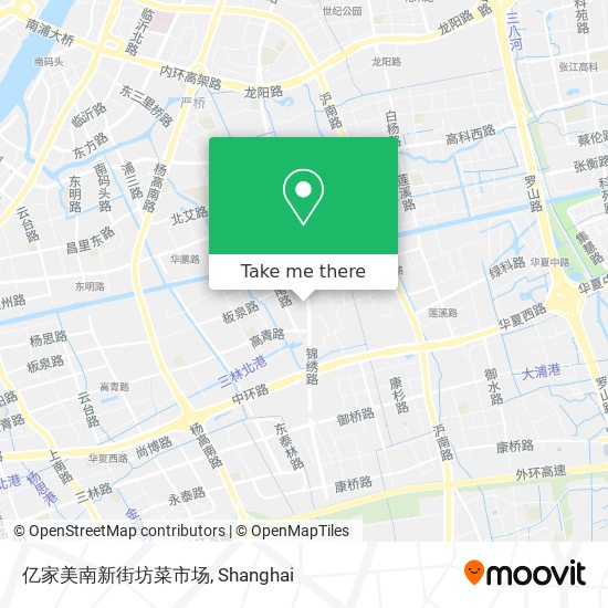 亿家美南新街坊菜市场 map
