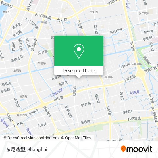 东尼造型 map
