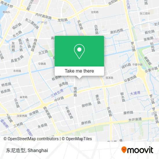 东尼造型 map