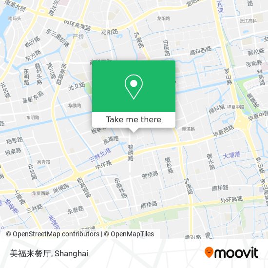 美福来餐厅 map