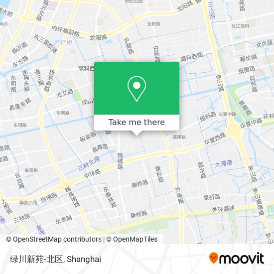 绿川新苑-北区 map