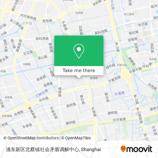 浦东新区北蔡镇社会矛盾调解中心 map
