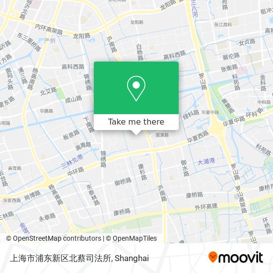 上海市浦东新区北蔡司法所 map
