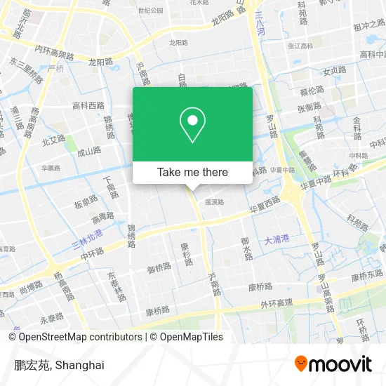 鹏宏苑 map