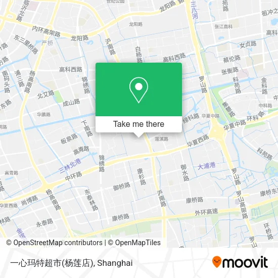 一心玛特超市(杨莲店) map
