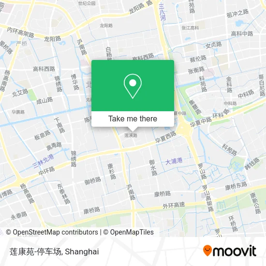 莲康苑-停车场 map
