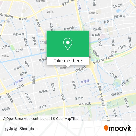 停车场 map