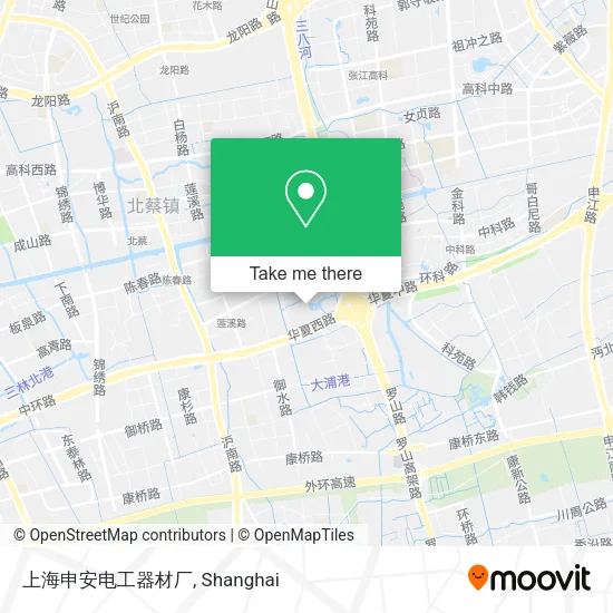 上海申安电工器材厂 map
