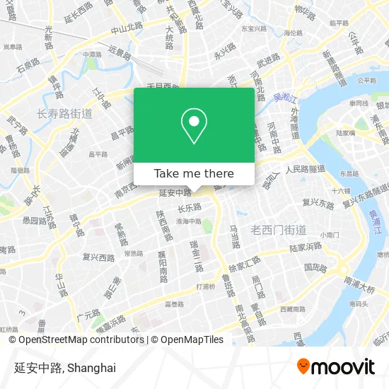 延安中路 map