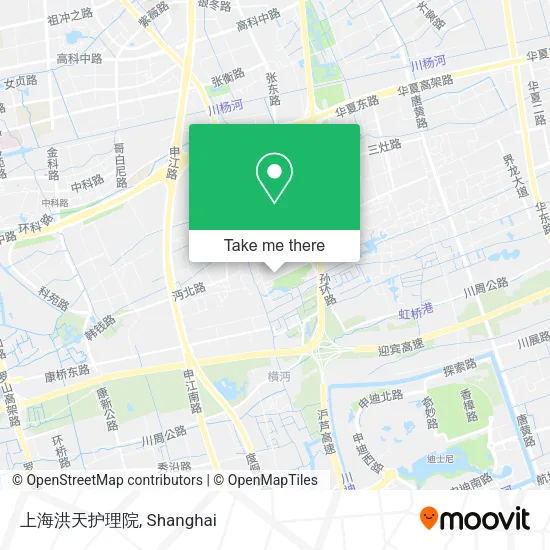 上海洪天护理院 map