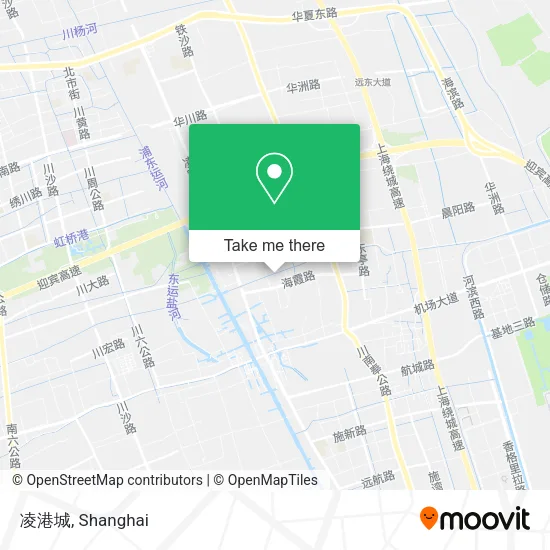 凌港城 map