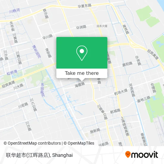 联华超市(江晖路店) map