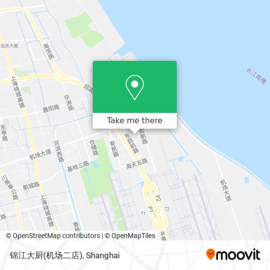 锦江大厨(机场二店) map