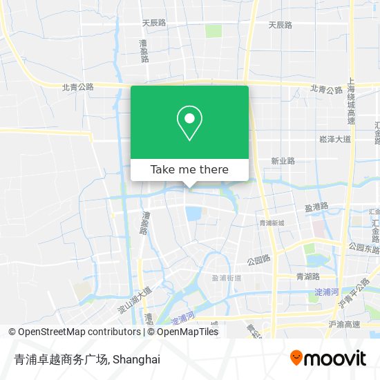 青浦卓越商务广场 map