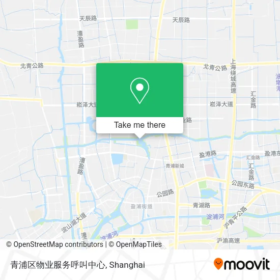 青浦区物业服务呼叫中心 map