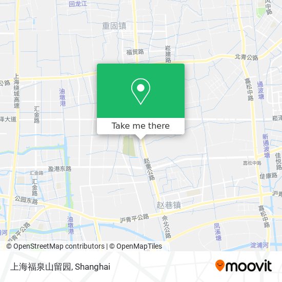 上海福泉山留园 map