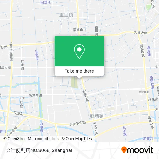 金叶便利店NO.S068 map