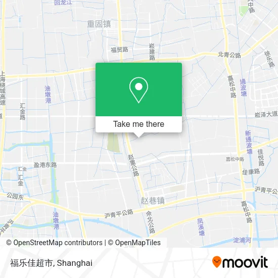 福乐佳超市 map