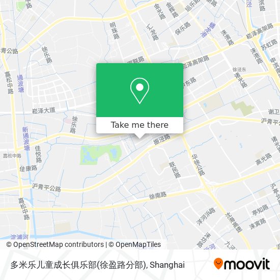 多米乐儿童成长俱乐部(徐盈路分部) map