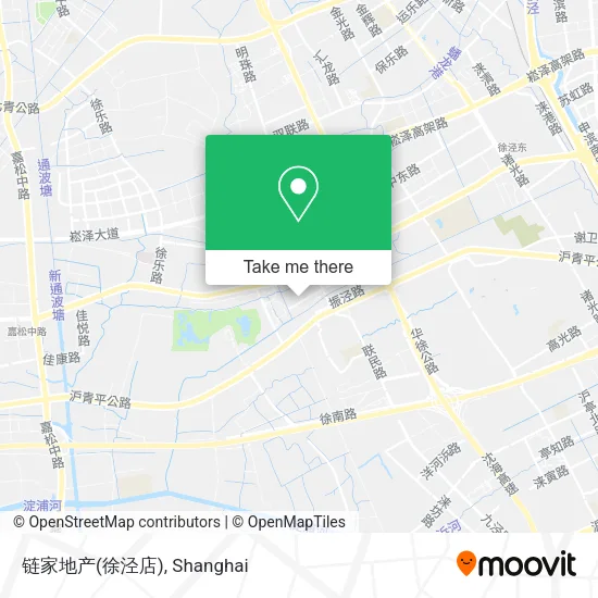 链家地产(徐泾店) map