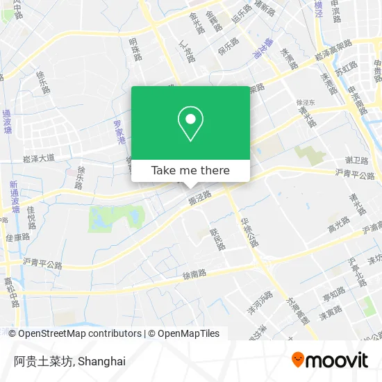 阿贵土菜坊 map