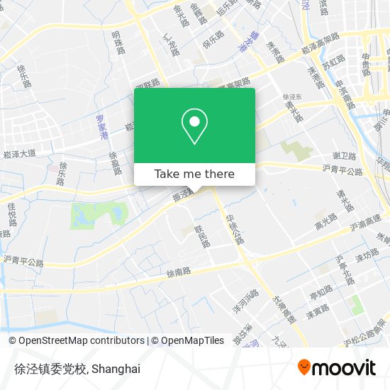 徐泾镇委党校 map