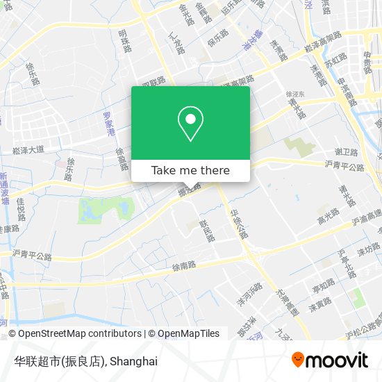 华联超市(振良店) map