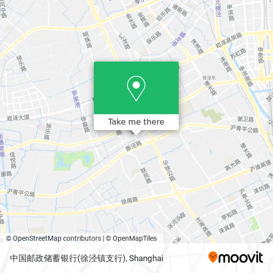中国邮政储蓄银行(徐泾镇支行) map