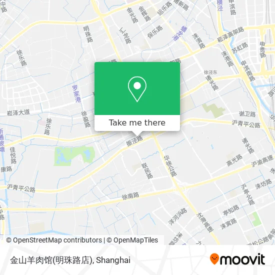 金山羊肉馆(明珠路店) map