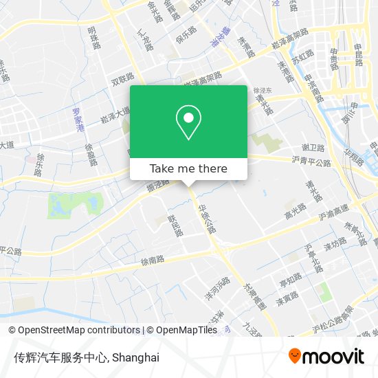 传辉汽车服务中心 map