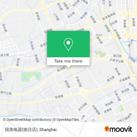 国美电器(徐泾店) map