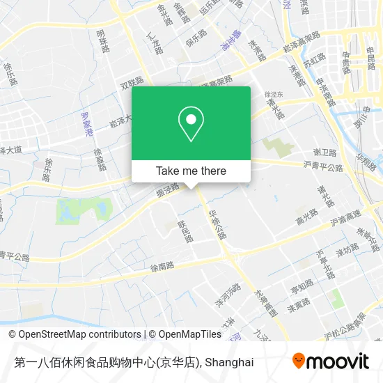 第一八佰休闲食品购物中心(京华店) map