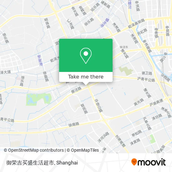 御荣吉买盛生活超市 map