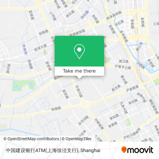 中国建设银行ATM(上海徐泾支行) map