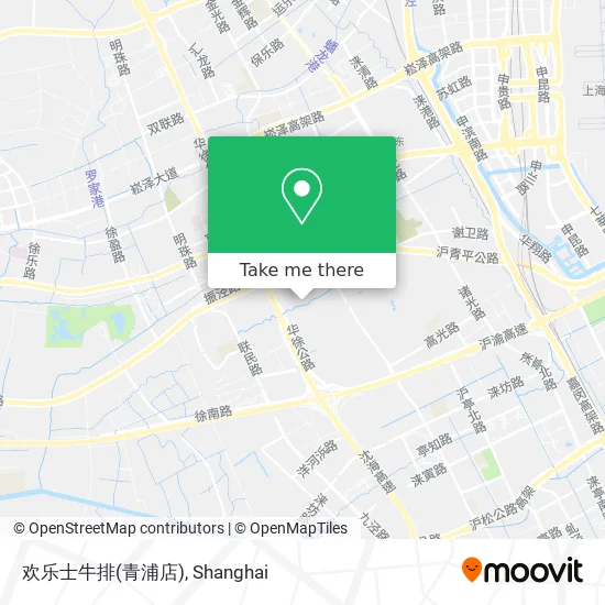 欢乐士牛排(青浦店) map