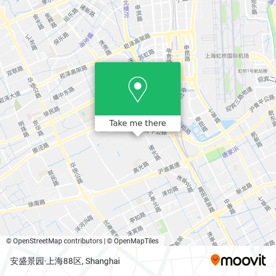 安盛景园·上海88区 map