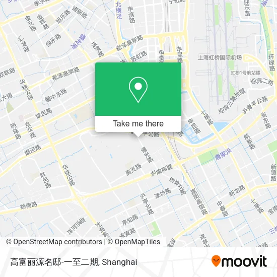 高富丽源名邸-一至二期 map
