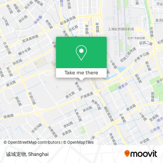 诚城宠物 map