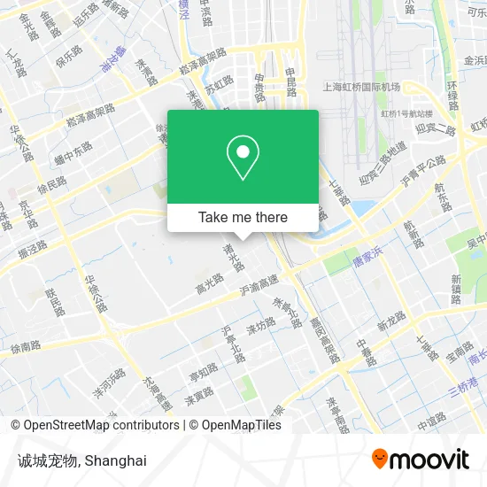 诚城宠物 map