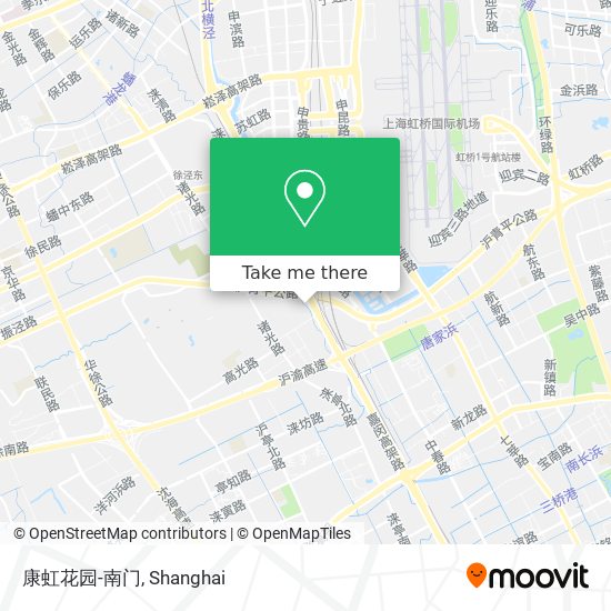 康虹花园-南门 map