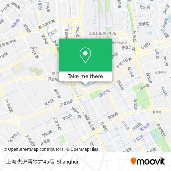 上海先进雪铁龙4s店 map