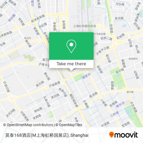 莫泰168酒店(M上海虹桥国展店) map