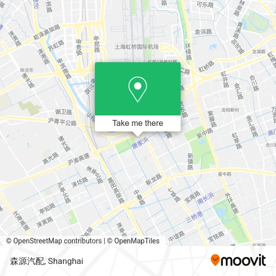 森源汽配 map