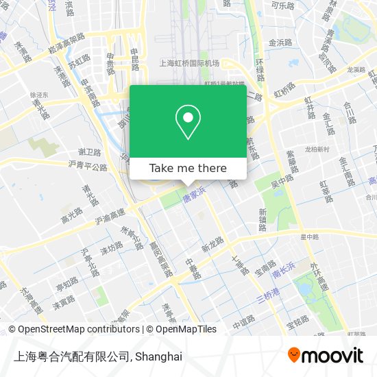 上海粤合汽配有限公司 map