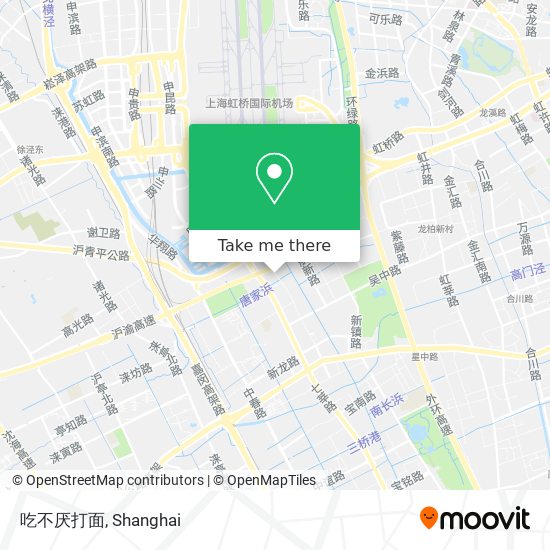 吃不厌打面 map