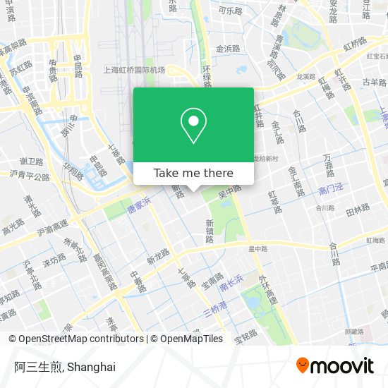 阿三生煎 map