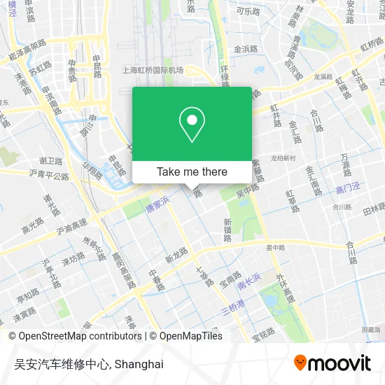吴安汽车维修中心 map