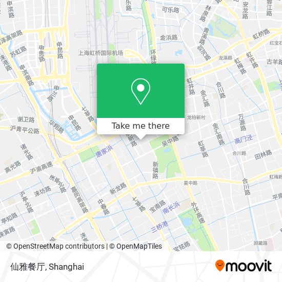 仙雅餐厅 map